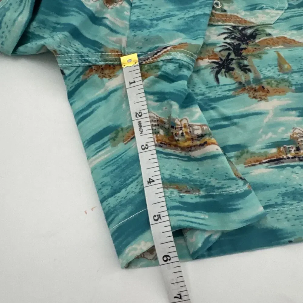 Todd Snyder Montauk Swim Trunks Mens Large Island Palm Tree Beach Board Shorts